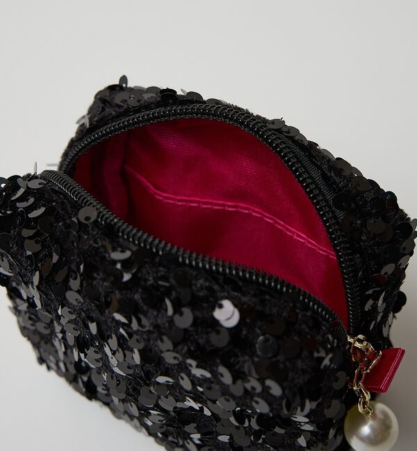 collex「【WEB限定】スパンコールミニポーチ」|ポーチ|