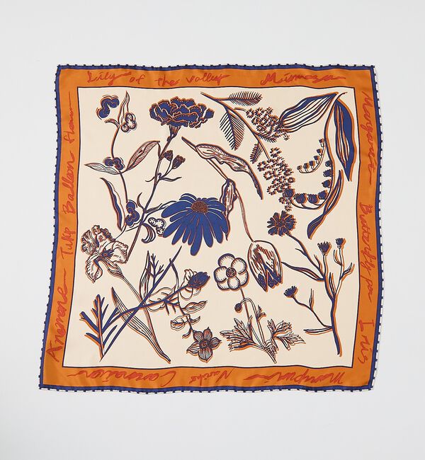 collex「【manipuri/マニプリ】フローラシルクスカーフ」|バンダナ・スカーフ|