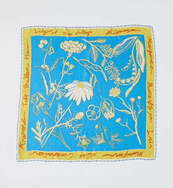 collex「【manipuri/マニプリ】フローラシルクスカーフ」|バンダナ・スカーフ|