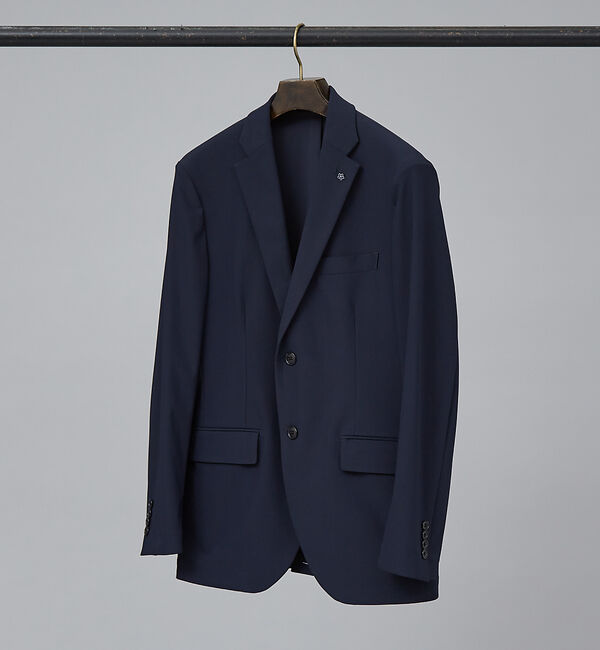 ABAHOUSE「【セットアップ対応/FLEX JACKET】360&deg;ストレッチ COOLMOTI」|テーラードジャケット|