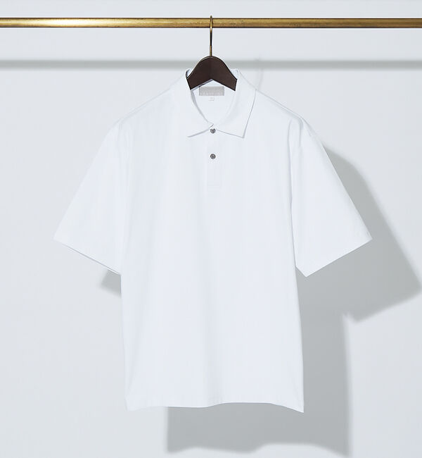 ABAHOUSE「【速乾 / DRY MAX】半袖ポロシャツ」|ポロシャツ|ホワイト