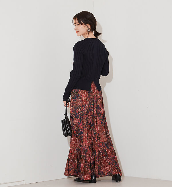 Rouge vif「ミドルゲージアイレットニット」|ニット・セーター|