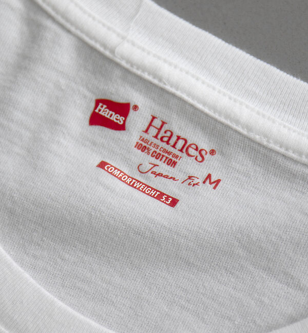 Rouge vif「【Hanes / ヘインズ】クルーネックTシャツ/ジャパンフィット/コットン10」|Tシャツ・カットソー|