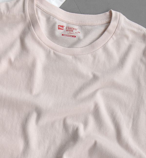 Rouge vif「【Hanes / ヘインズ】クルーネックTシャツ/ジャパンフィット/コットン10」|Tシャツ・カットソー|