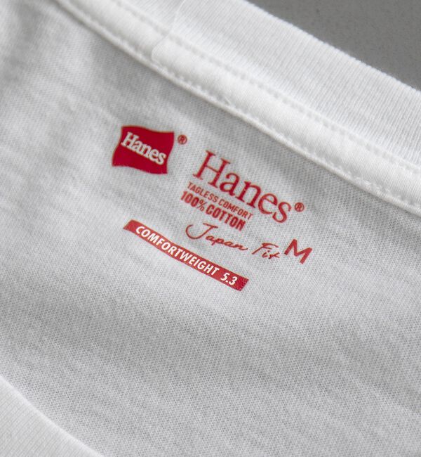 Rouge vif「【Hanes / ヘインズ】クルーネックTシャツ/ジャパンフィット/コットン10」|Tシャツ・カットソー|