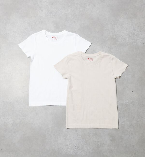 Rouge vif「【Hanes / ヘインズ】クルーネックTシャツ/ジャパンフィット/コットン10」|Tシャツ・カットソー|その他3