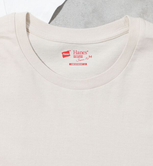 Rouge vif「【Hanes / ヘインズ】クルーネックTシャツ/ジャパンフィット/コットン10」|Tシャツ・カットソー|