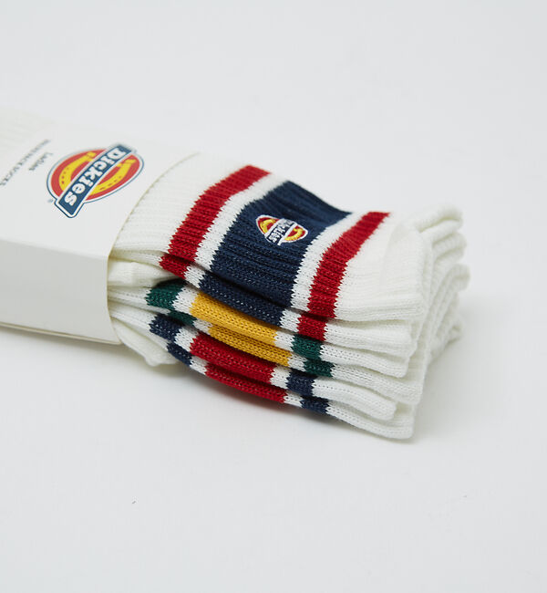 Rouge vif「【DICKIES/ディッキーズ】ソックス 3足セット / レディース / ワンポ」|ソックス|