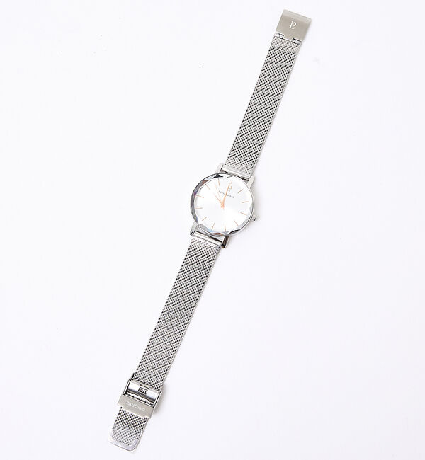 Rouge vif「【Pierre Lannier/ピエール・ラニエ】マルチプル/金属ベルト/レディ」|腕時計|