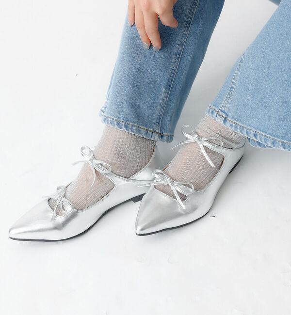 Rouge vif「【YUQRI/ユクリ】Brinkley/靴下/シアー/ラメ/ギフト【WEB限定】」|ソックス|