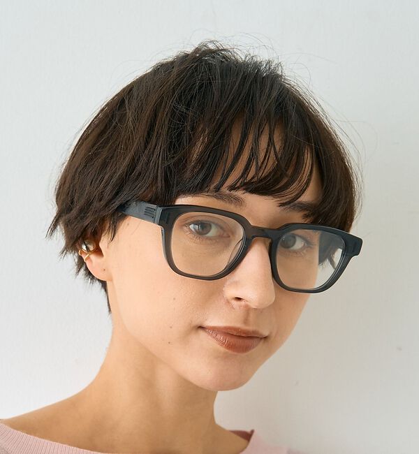 Rouge vif「【SEESON／シーズン】THE PAPER KNIFE 01 スクエアフレーム」|メガネ|スミクロ