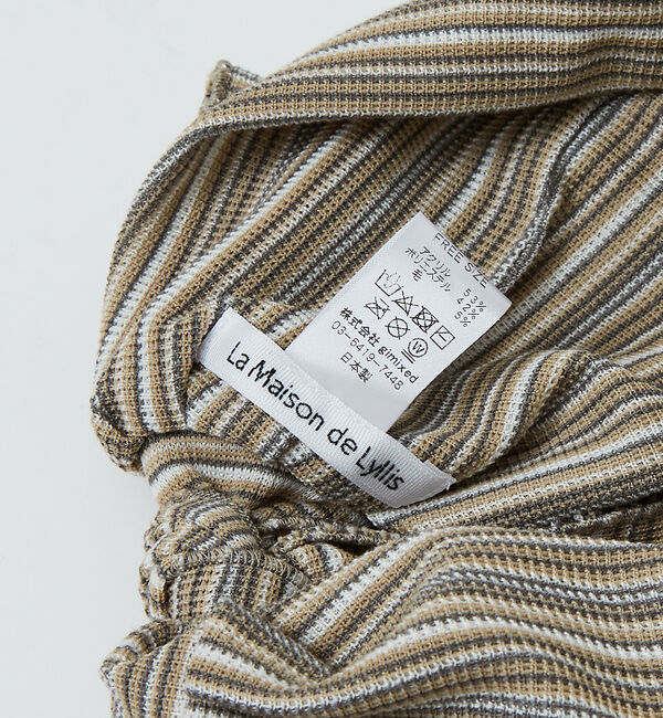 qualite「【La Maison de Lyllis】ヘアバンドBERBERE」|バンダナ・スカーフ|