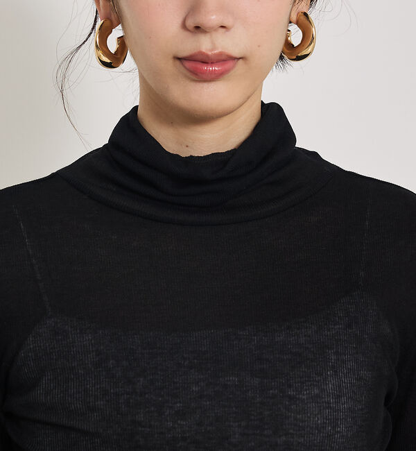 qualite「シアーテレコプルオーバー」|Tシャツ・カットソー|