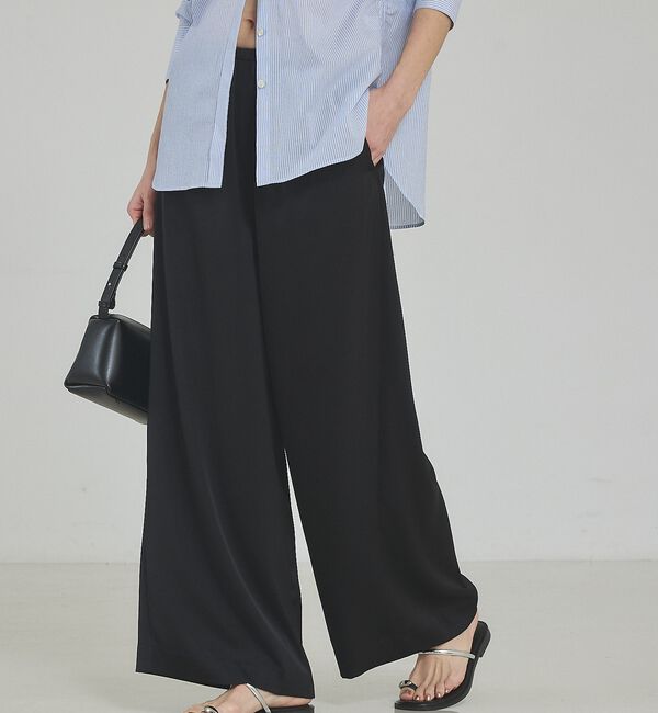 qualite「【接触冷感＆吸水速乾】クールサテンパンツ/セットアップ対応」|その他|