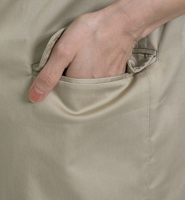 qualite「【接触冷感＆セットアップ対応】ライトデニムハーフスリーブジャケット」|その他|