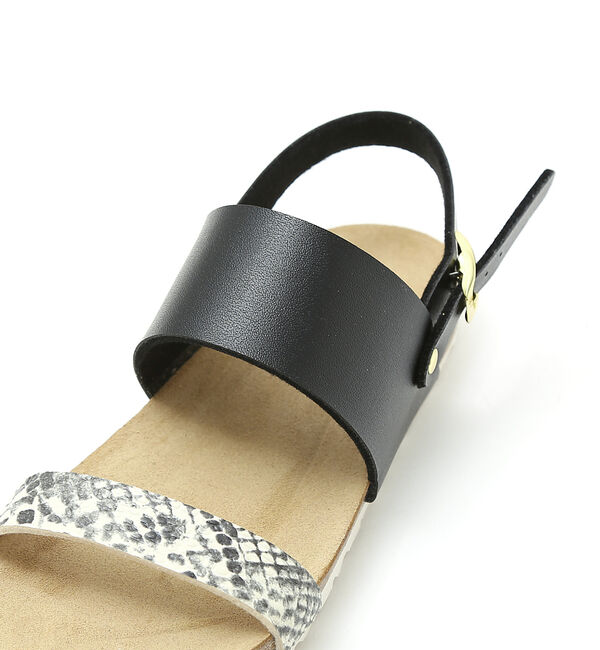 AU BANNISTER「【販売店舗限定】フットベッドサンダル」|サンダル|