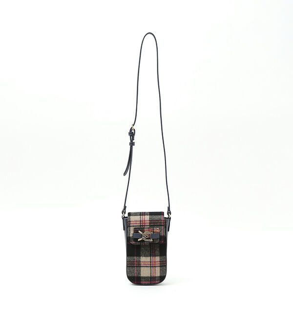 AU BANNISTER「【アイコニックシリーズ】スマホマルチショルダー」|ショルダー・メッセンジャー|