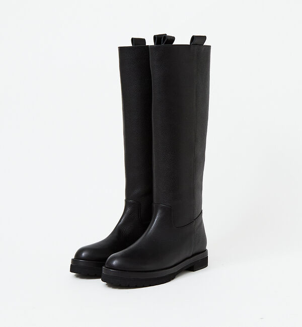 AU BANNISTER「ペコスロングブーツ」|ショートブーツ|ブラック