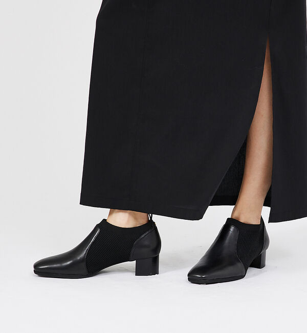 AU BANNISTER「ストレッチニットシューティー」|その他|ブラック