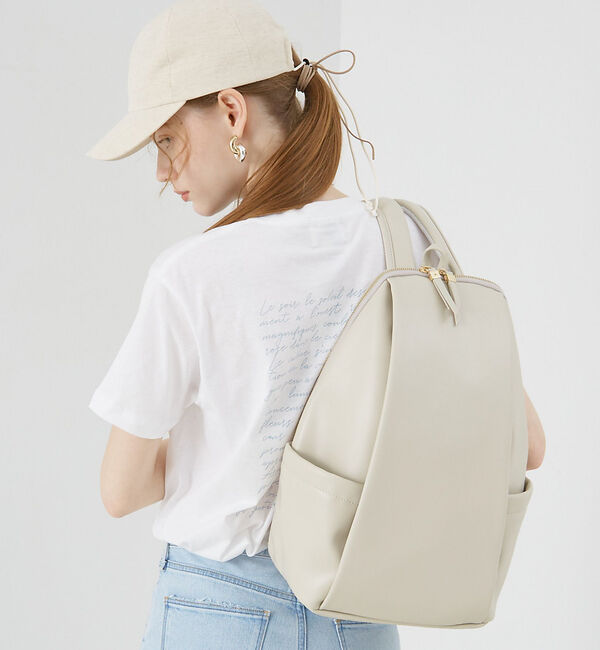 LOWELL things「【Produce by スタイリスト小山田早織】10 POCKETS ORIGI」|リュック|アイボリー