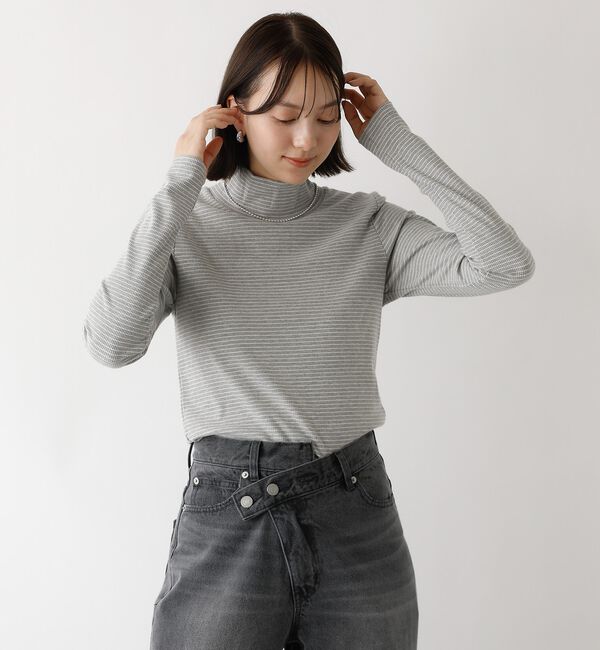 abahouse mavie「ハイネックプルオーバー」|Tシャツ・カットソー|