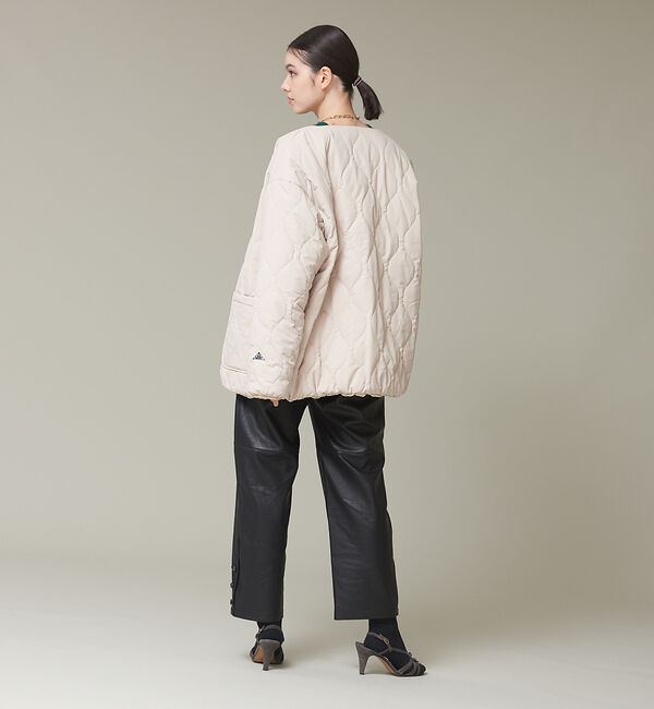 NOMINE「フェイクレザーベイカーパンツ」|カーゴ|