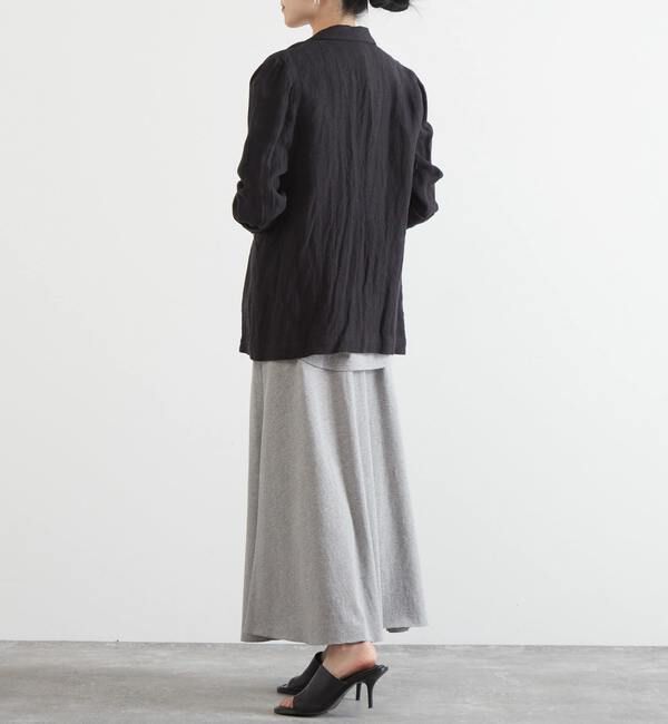 Liesse「カットソーフレアスカート（セットアップ対応）」|スカート|