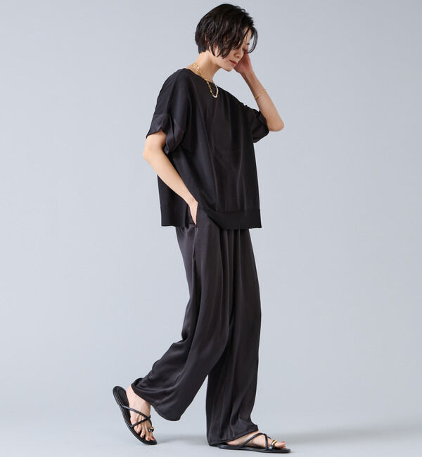 Liesse「サテンバルーンパンツ」|その他|