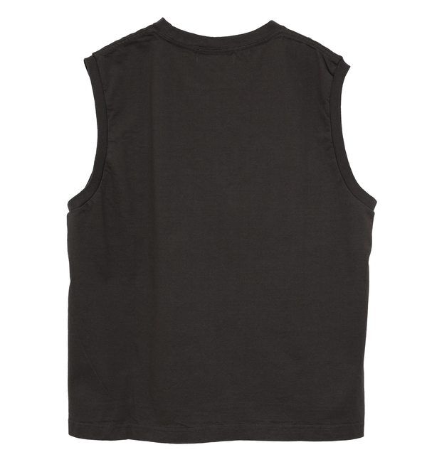 A_「【A＿/エース】A_ロゴ入りノースリーブTシャツ」|Tシャツ・カットソー|