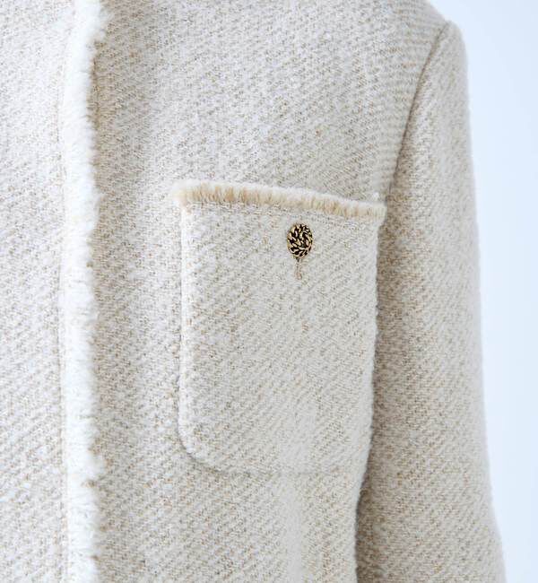 A_「【A_/エース】BALIノーカラーコート」|その他|