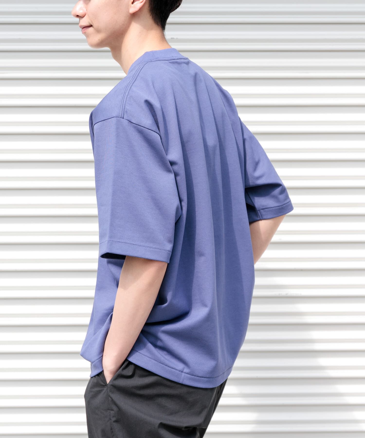 URBAN RESEARCH DOORS「FORK&SPOON　イスラエルピマダブルフェイスTシャツ」|Tシャツ・カットソー|