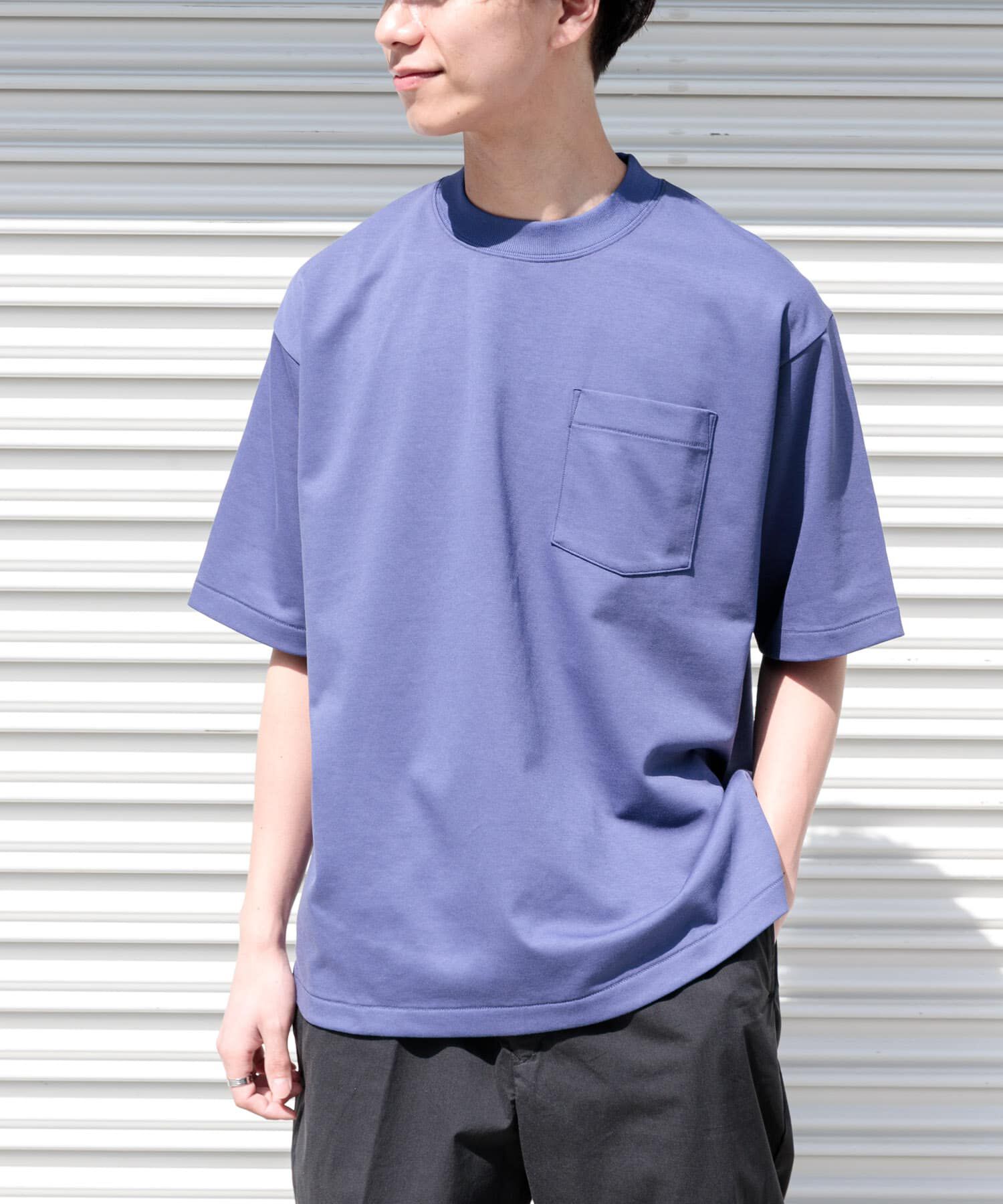 URBAN RESEARCH DOORS「FORK&SPOON　イスラエルピマダブルフェイスTシャツ」|Tシャツ・カットソー|