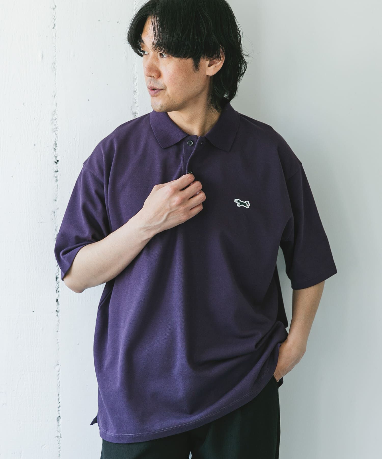 URBAN RESEARCH DOORS「『XLサイズ/WEB限定』『別注』PENNEYS&times;DOORS　THE FOX 鹿の子 ポロシャツ」|ポロシャツ|