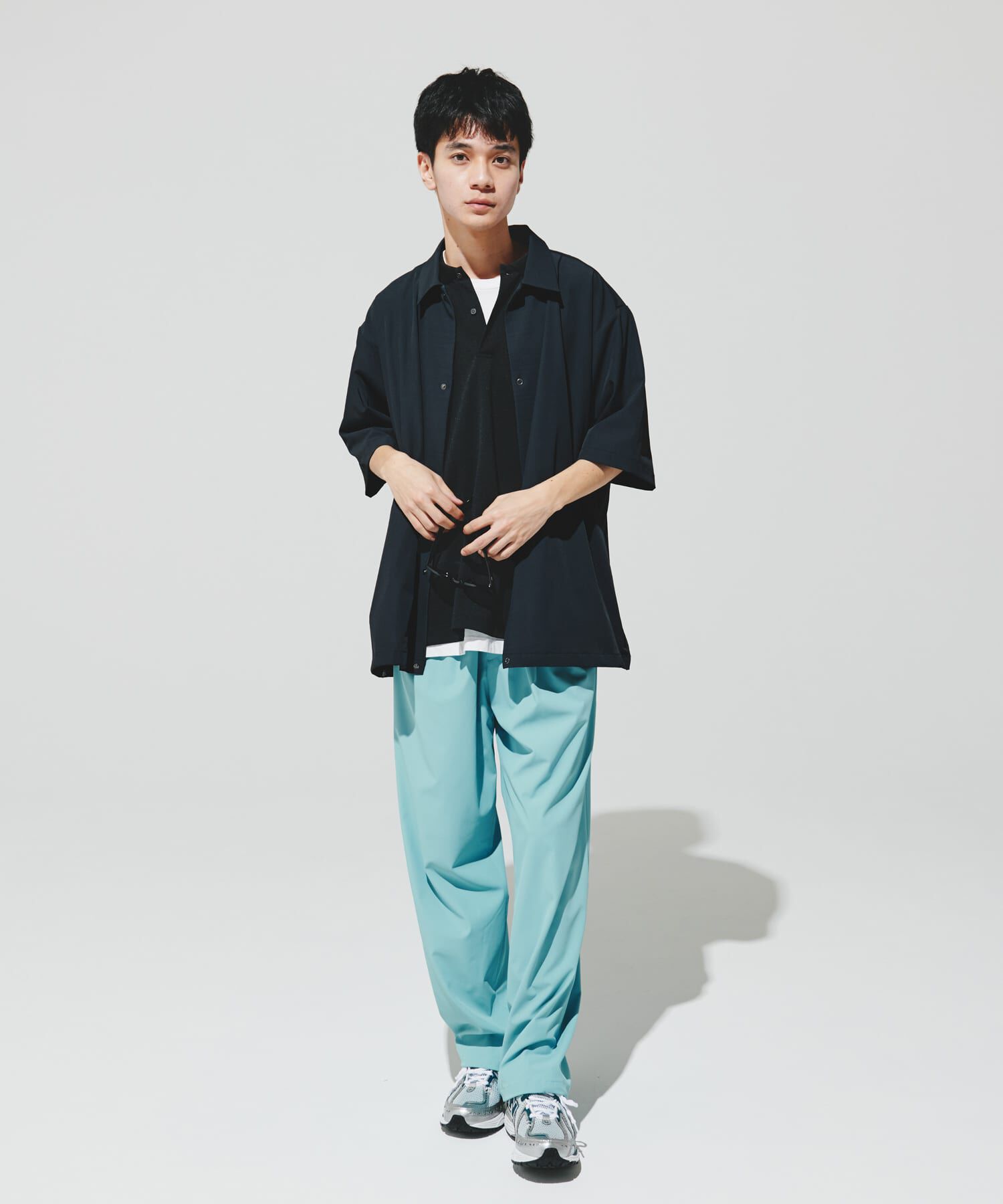 URBAN RESEARCH DOORS「『仁村紗和さん着用』『UR TECH』サマシェア シャツカーディガン」|シャツ・ブラウス|