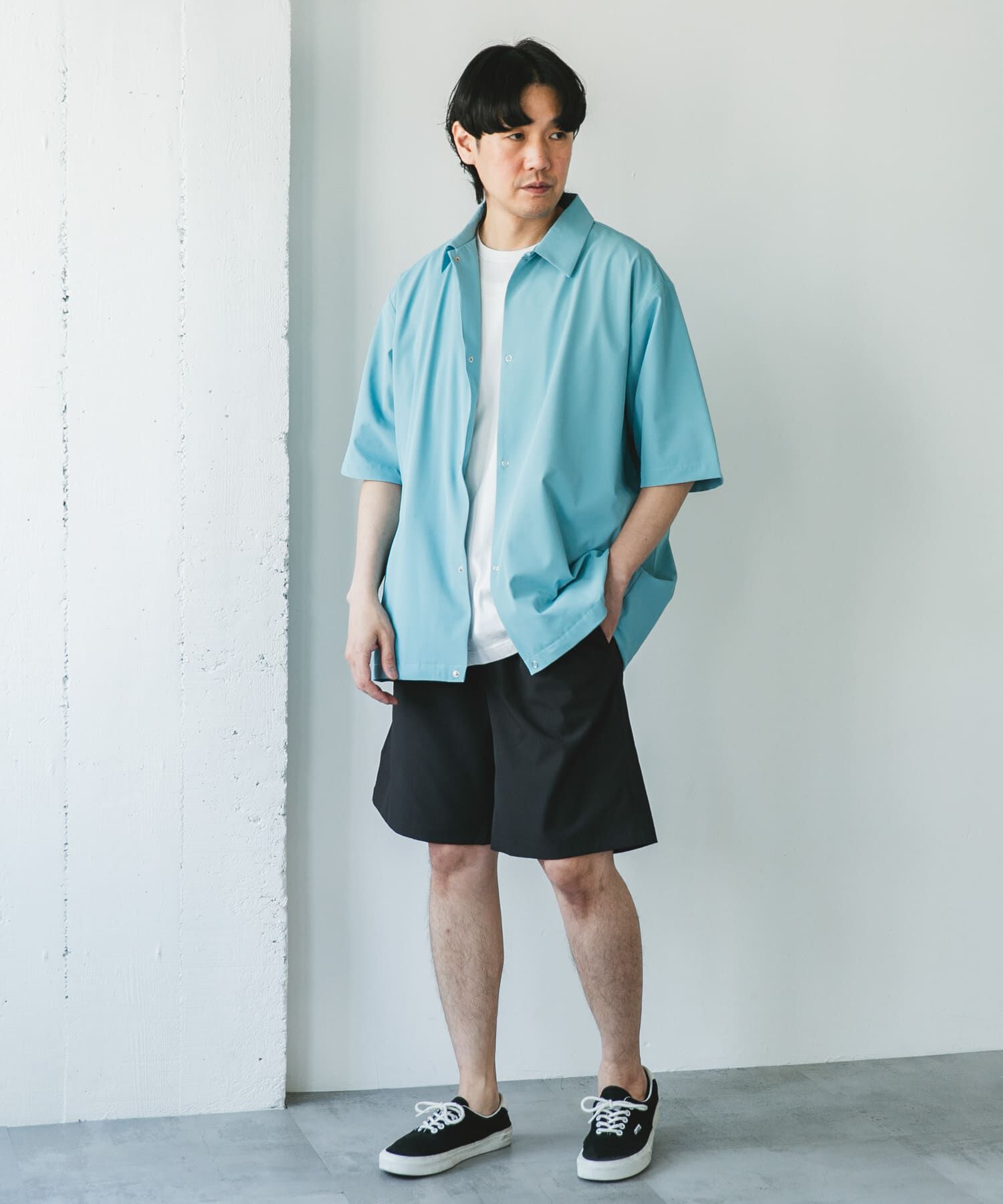 URBAN RESEARCH DOORS「『仁村紗和さん着用』『UR TECH』サマシェア シャツカーディガン」|シャツ・ブラウス|