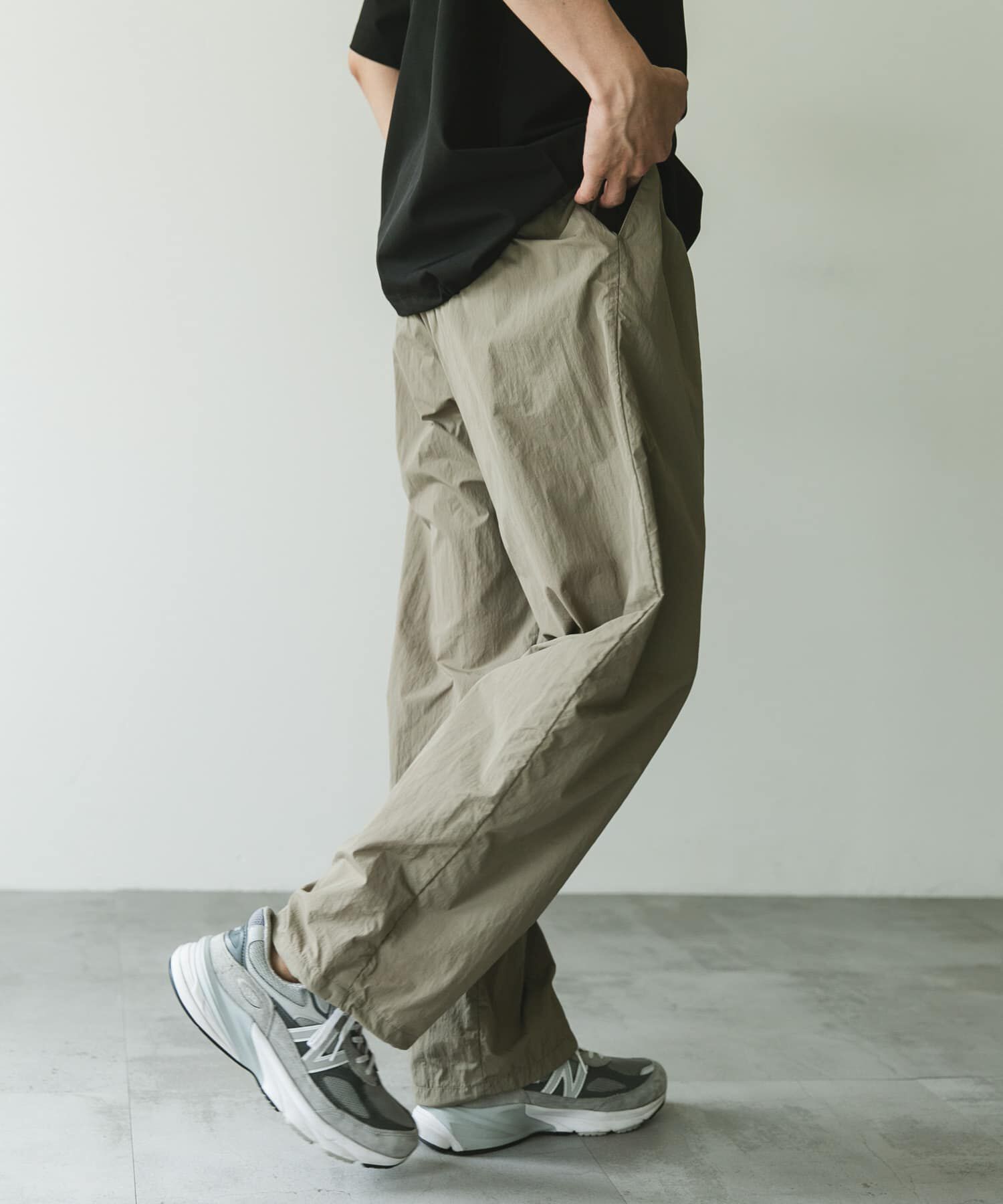 URBAN RESEARCH DOORS「OUTDOOR EXCHANGE ナイロンパンツ」|その他|ベージュ