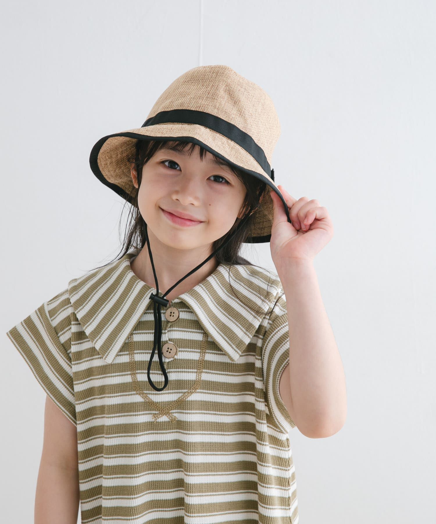 URBAN RESEARCH DOORS「『WEB/一部店舗限定サイズ』セーラーカラーカットワンピース(KIDS)」|ワンピース|