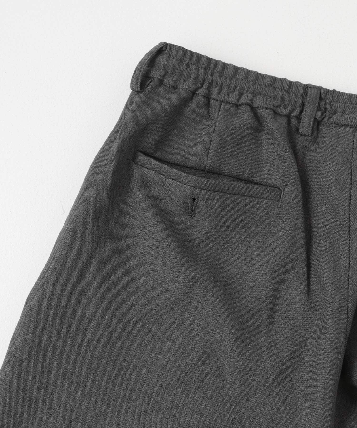 URBAN RESEARCH DOORS「LIFE STYLE TAILOR　ブラッシュドウールライクストレッチパンツ」|スラックス|