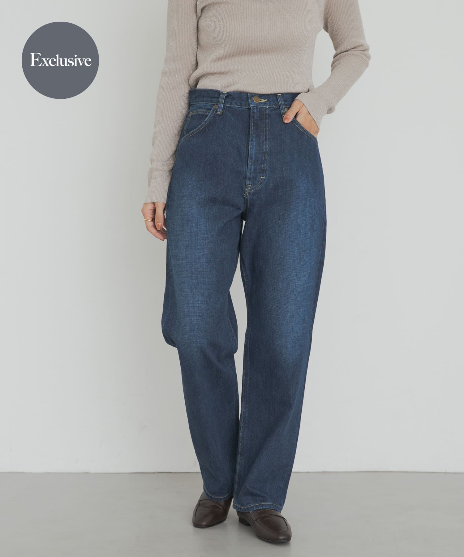 URBAN RESEARCH DOORS「『別注』Lee101&times;DOORS　STRAIGHT PANTS」|デニム|インディゴブルー