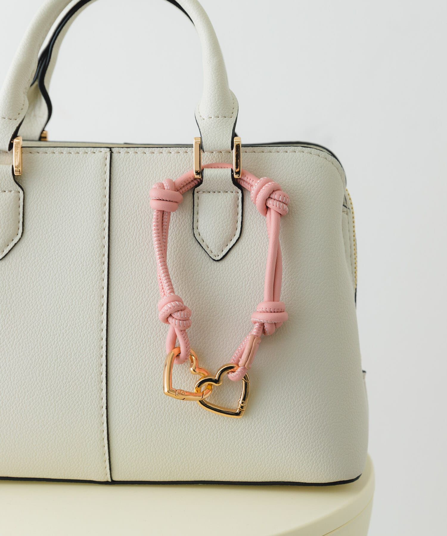 RODE SKO「ノットチャーム」|チャーム・キーホルダー|ピンク