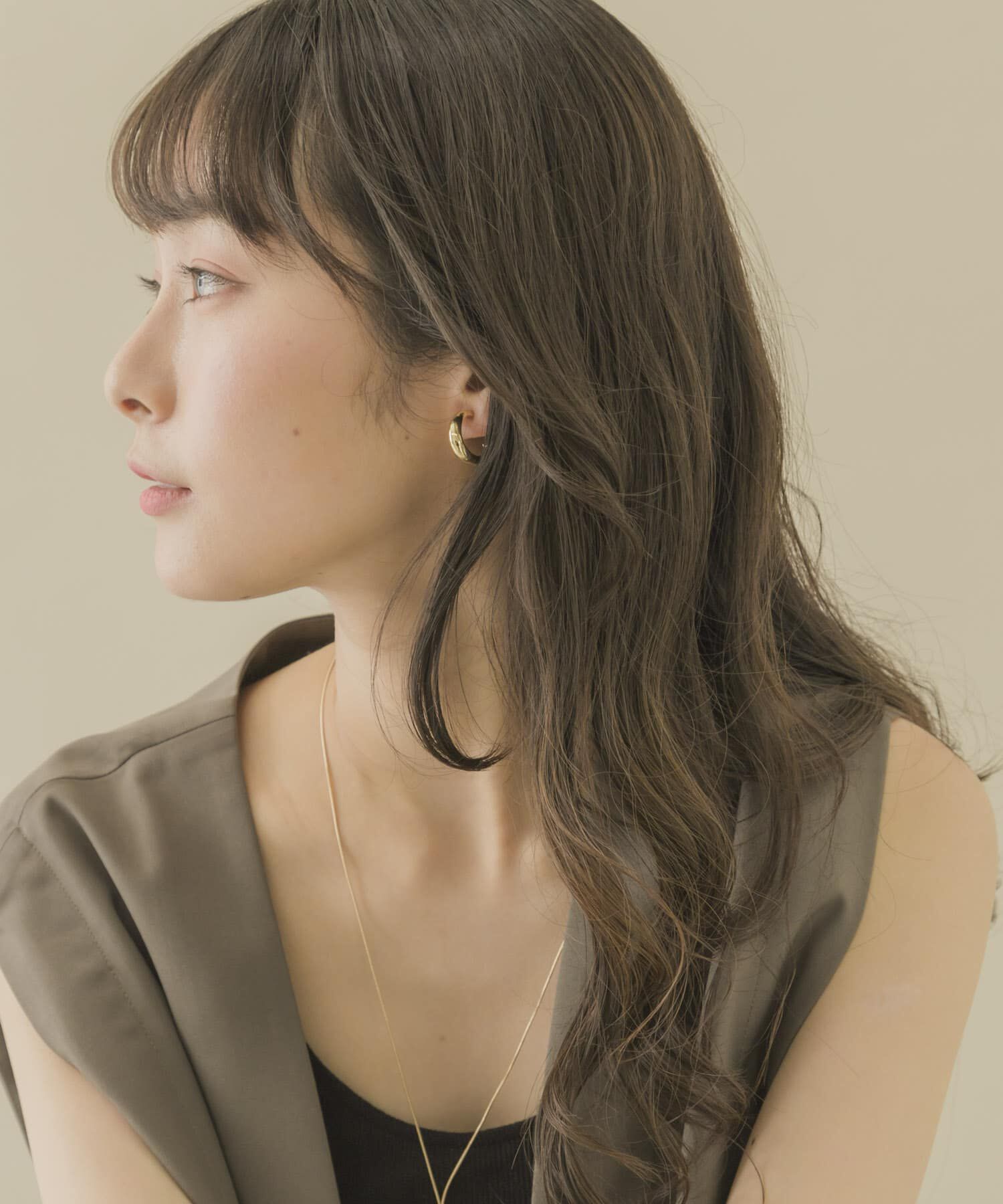 SMELLY「リッタイメタルフープイヤリング」|イヤリング|