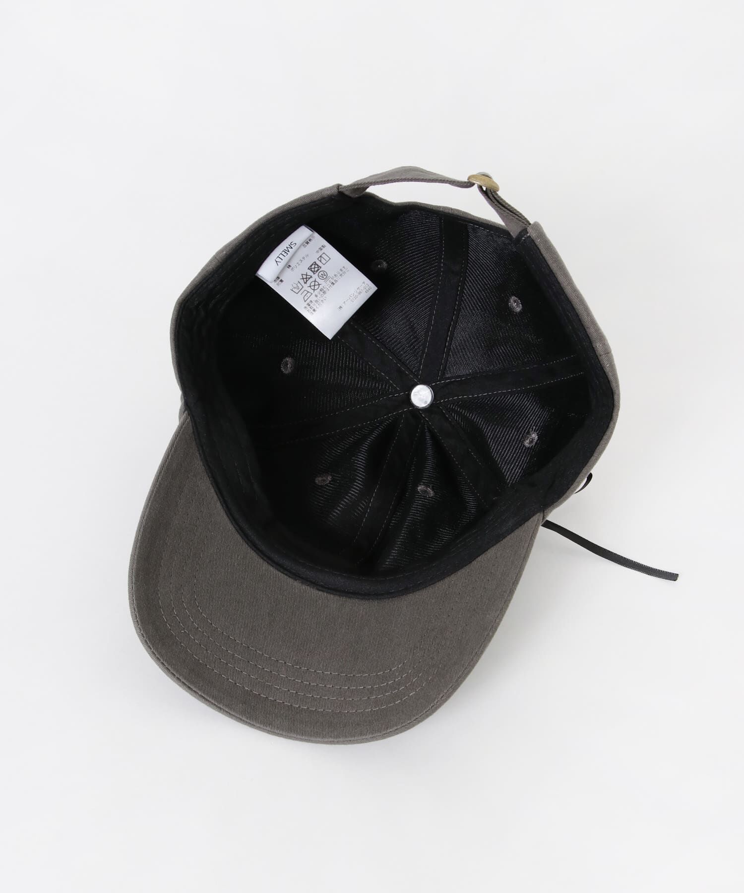 SMELLY「リボンコットンキャップ」|キャップ・キャスケット|