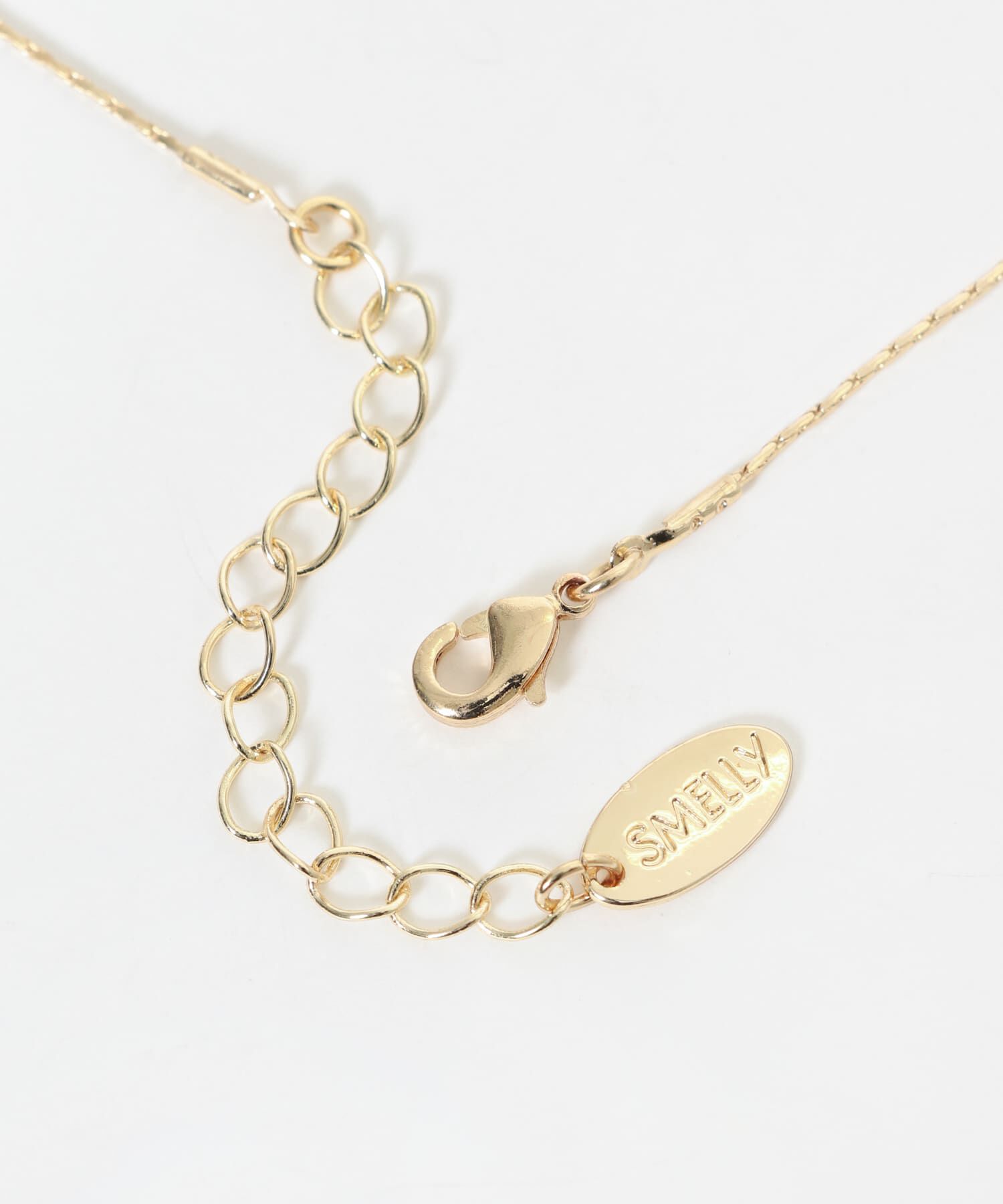 SMELLY「リボンチェーンネックレス」|ネックレス|