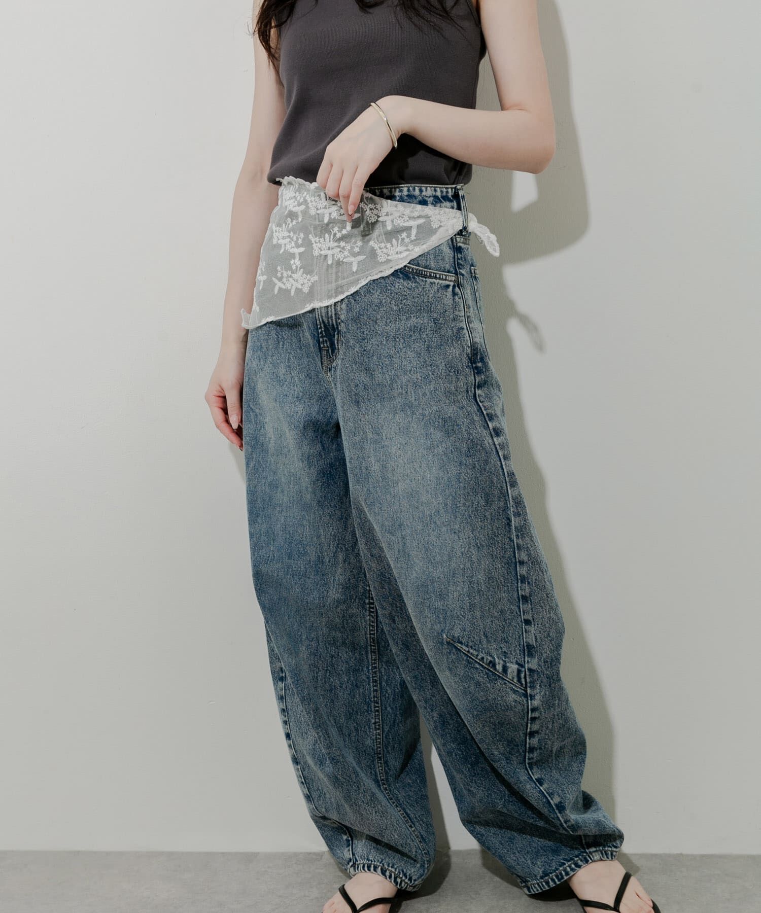 SMELLY「レーススカーフ」|バンダナ・スカーフ|