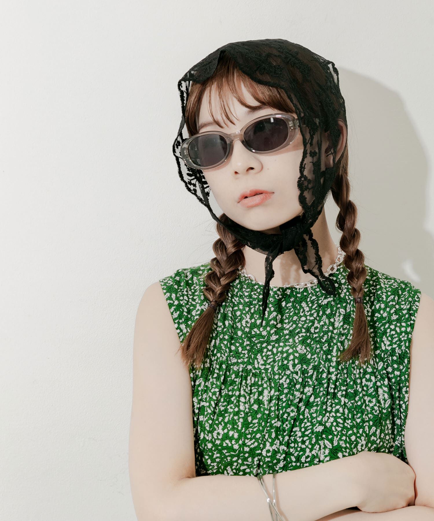 SMELLY「レーススカーフ」|バンダナ・スカーフ|