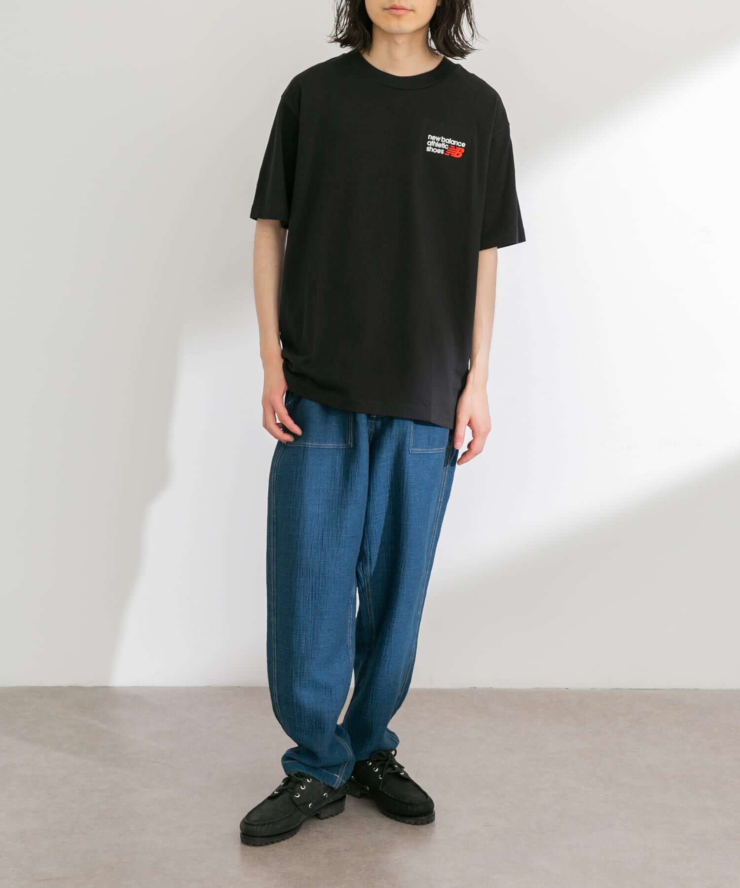 Sonny Label 「NEW BALANCE　Athletics プレミアムロゴクルー」|Tシャツ・カットソー|
