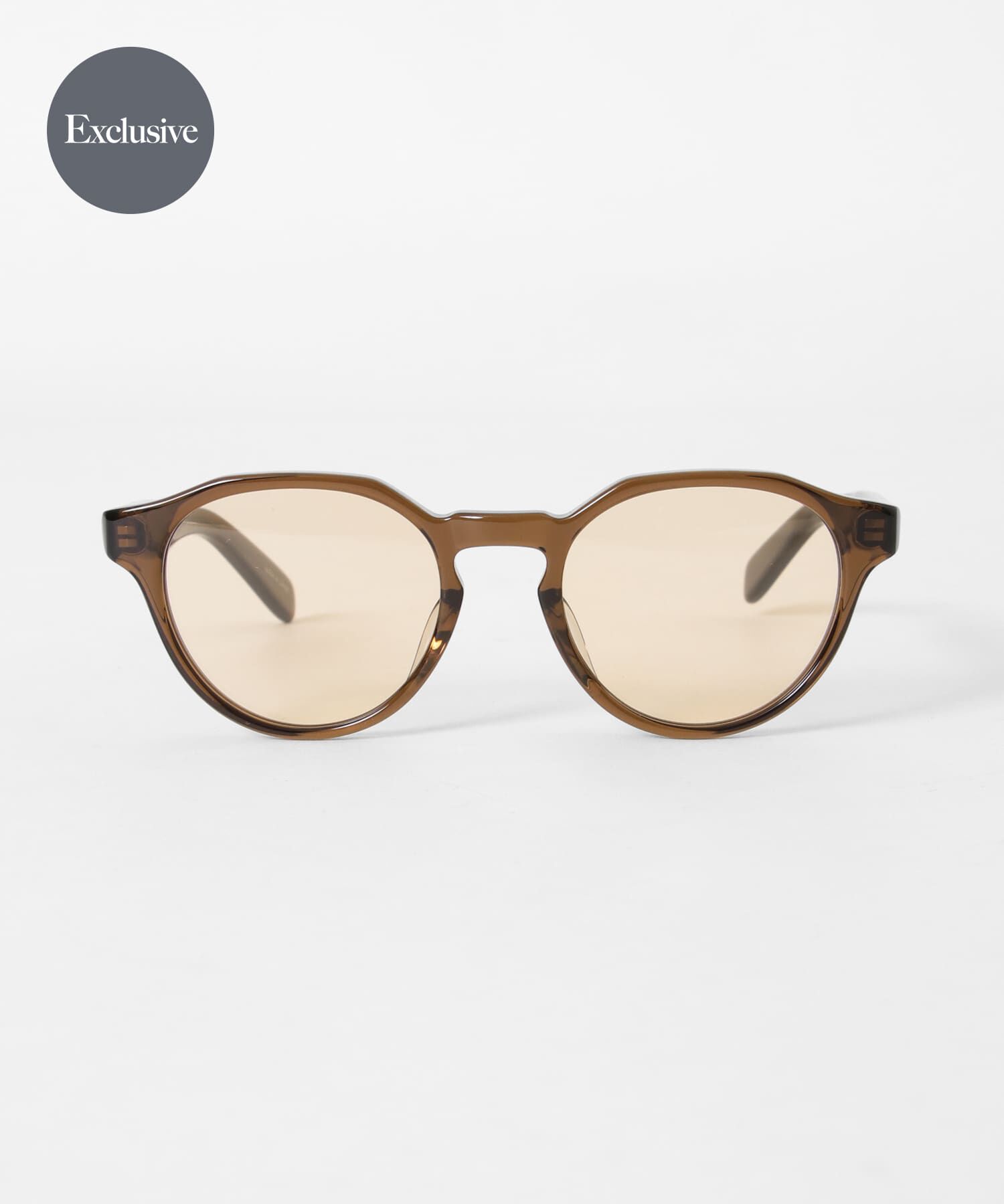 URBAN RESEARCH「『別注』KANEKO OPTICAL&times;URBAN RESEARCH　URA-07」|メガネ|ブラウン系その他