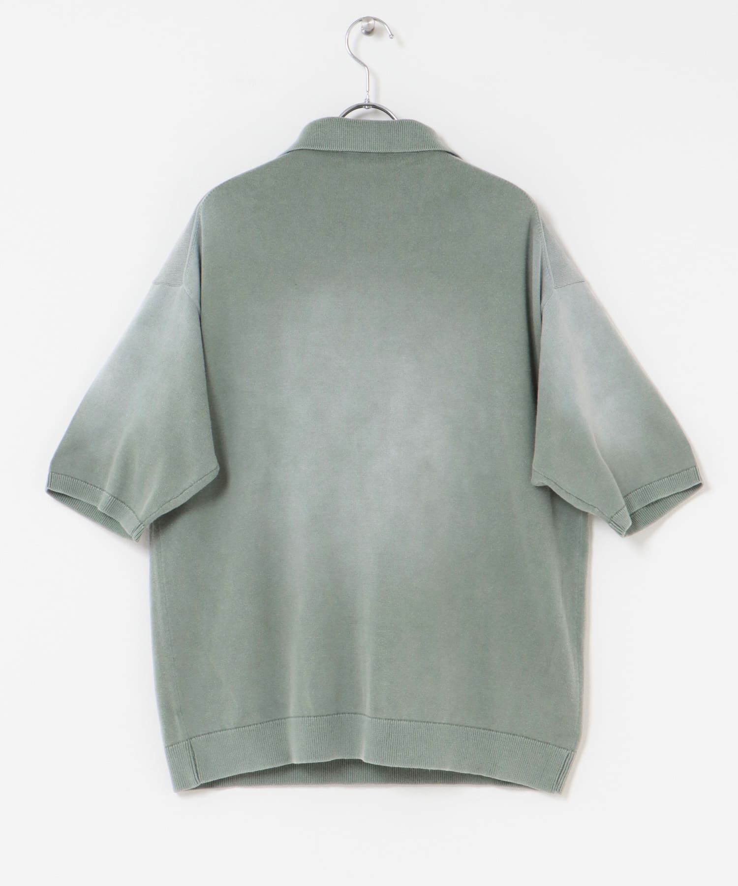 Sonny Label 「ピグメントニットポロシャツ」|ニット・セーター|