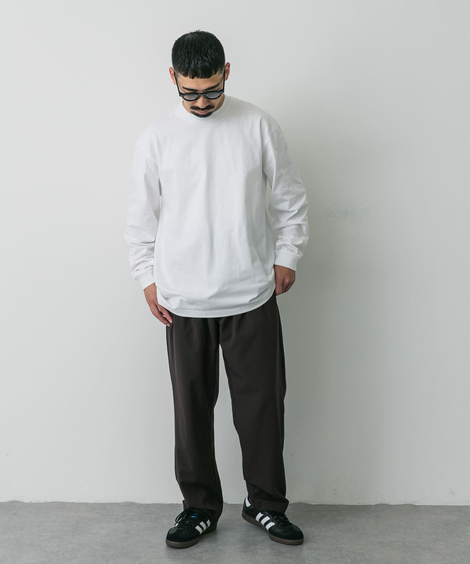 URBAN RESEARCH DOORS「『別注』HANES&times;DOORS　BEEFY-T DOORS FIT LONG-SLEEVE」|Tシャツ・カットソー|