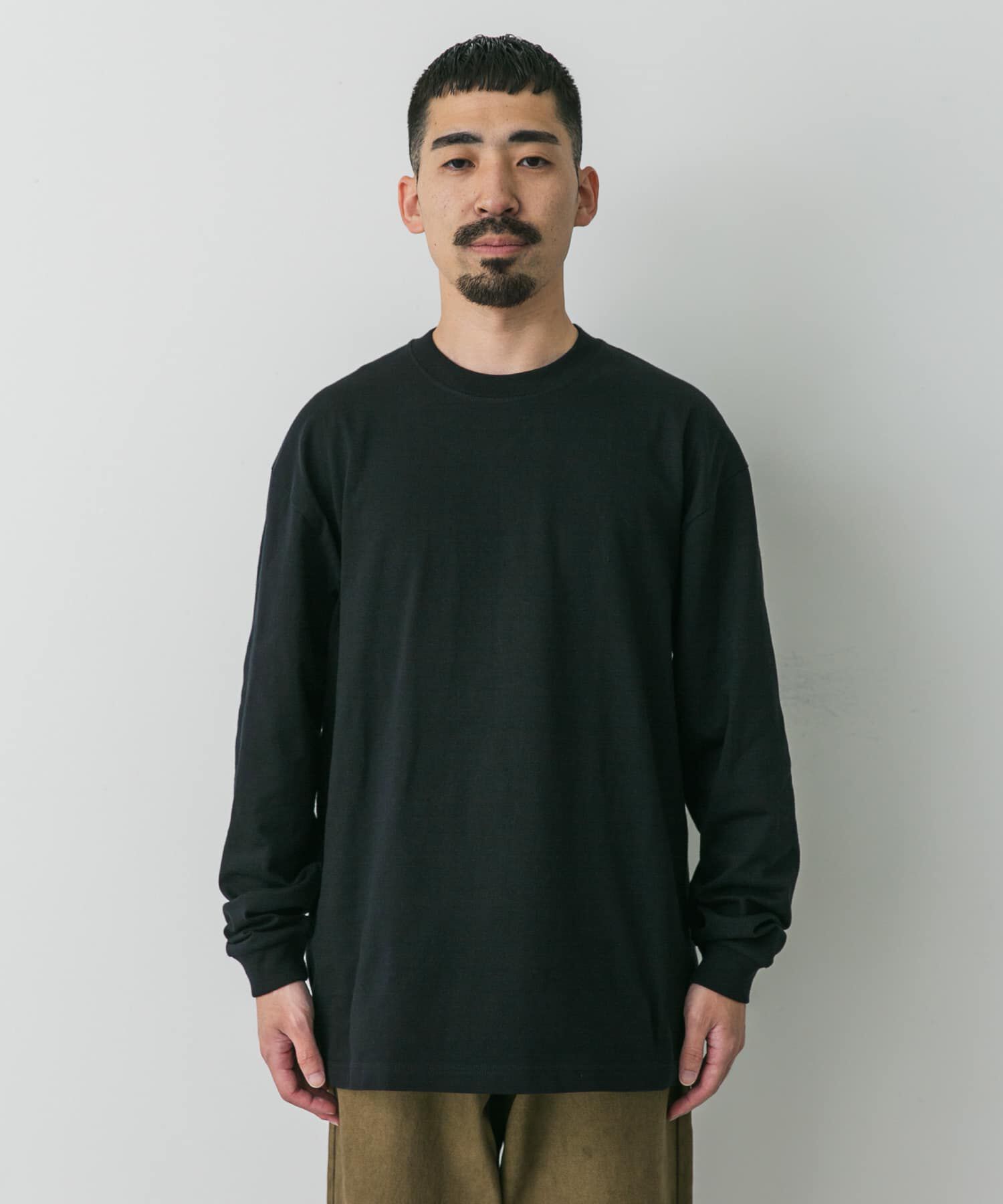 URBAN RESEARCH DOORS「『別注』HANES&times;DOORS　BEEFY-T DOORS FIT LONG-SLEEVE」|Tシャツ・カットソー|